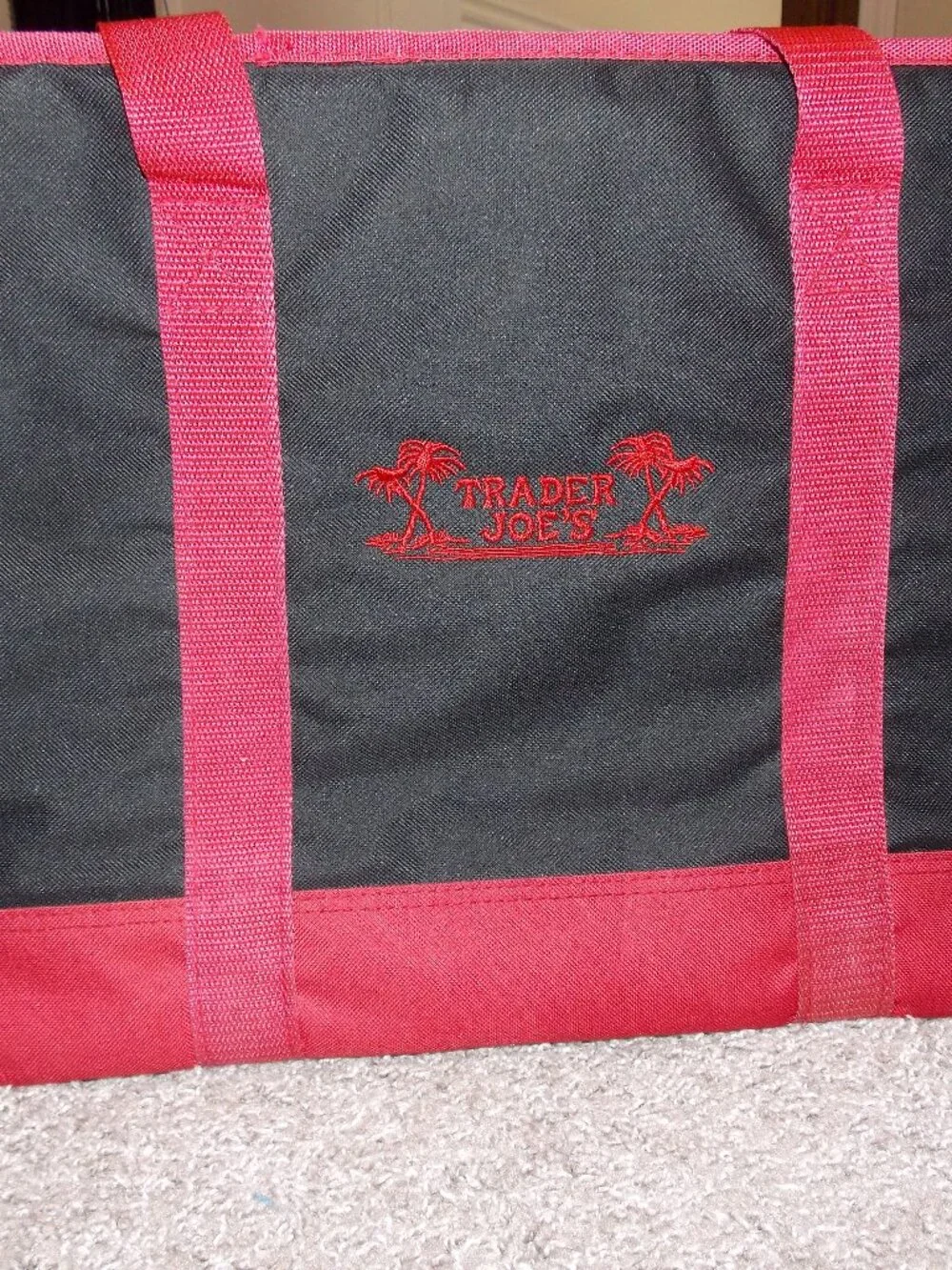 Trader Joe's Large Insulated Cooler Tote Bag